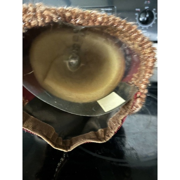 Santa Tree Topper Vintage 16 Inches Tall - Picture 4 of 5